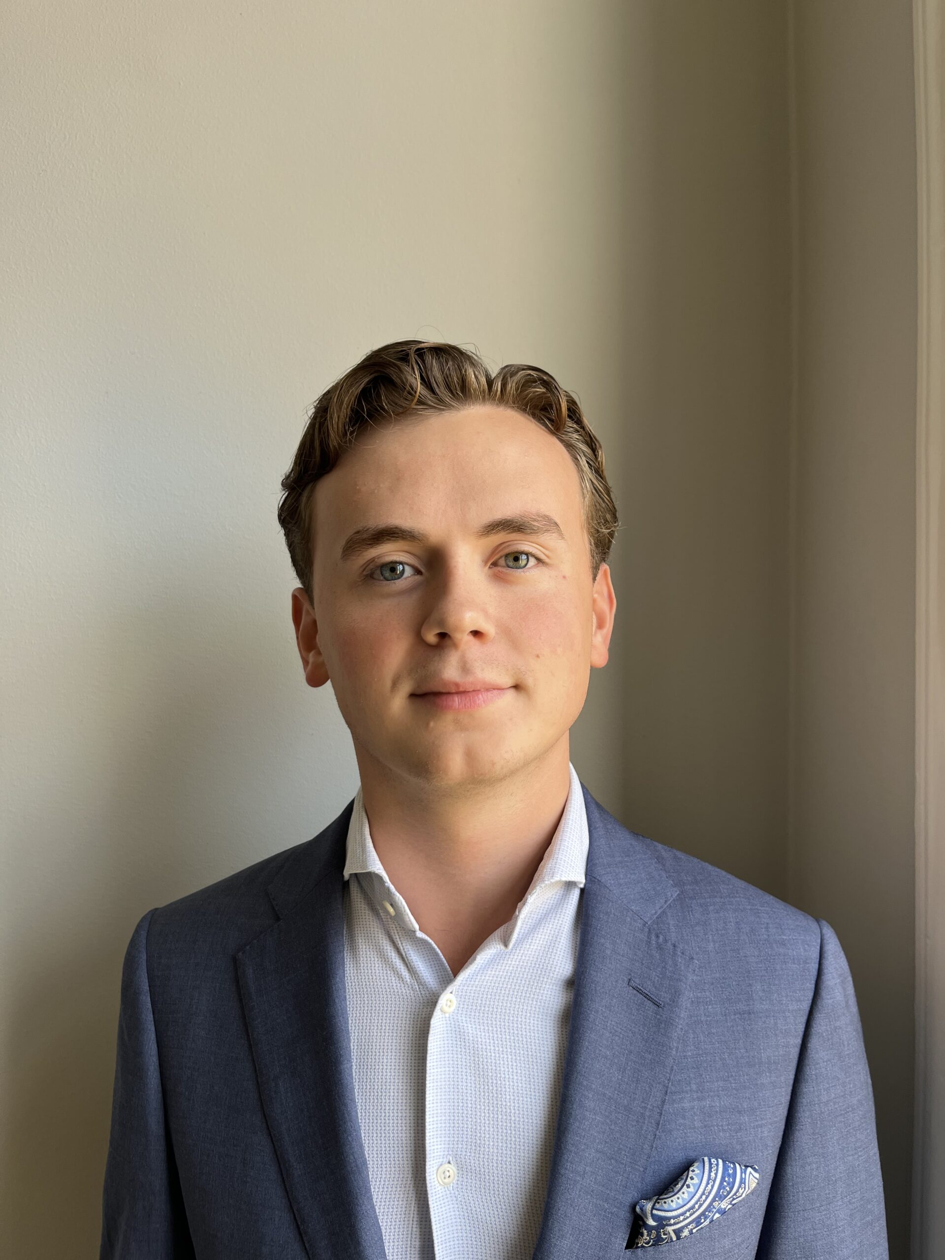 Porträtt av Måns Pehrson, grundare av SYVhjälpen